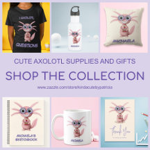 CUTE AXOLOTL SUPPLIES AND GIFTS