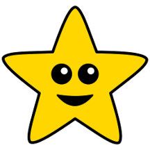 Yellow Happy Stars