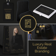 Luxury Real Estate Business Cards & Accessories I 