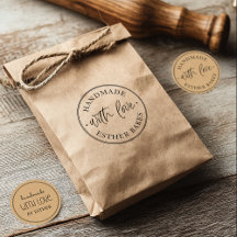 Handmade with Love Kraft Paper Supplies