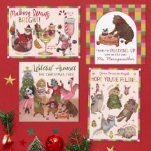 Oh What Pun! Christmas Card Collection
