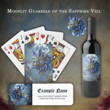 Moonlit Guardian of the Sapphire Veil
