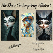 Art Deco-Contemporary-Abstract-Pop Art