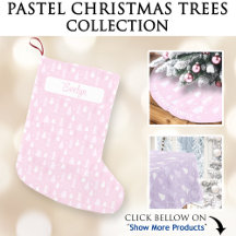 Pastel Christmas Trees