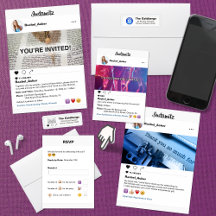 Social Media Smartphone App Emoji Bar Bat Mitzvah