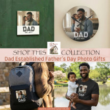 Dad Established Father's Day Photo Gifts Under $50