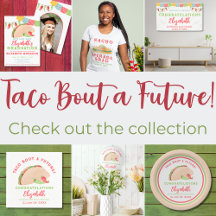 Fun Watercolor Taco Bout A Graduation