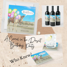 Adult Birthday Desert Camel 