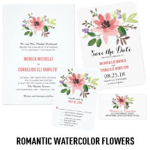 Painted Summer Bloom Wedding