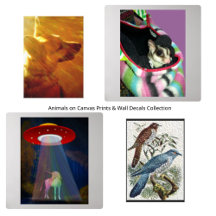 Animals on Canvas Prints & Wall Decals