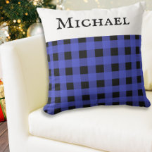 Christmas Plaid Throw Pillows (Scatter Cushions)