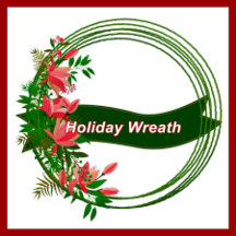 Modern Vintage Holiday Wreath Designs