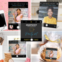 Snapshot Birthday Photo Party Set