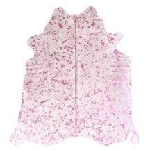 Pink cowhide