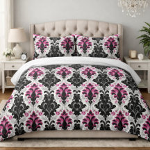Heritage Damask Bedding Collection