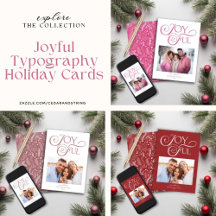 Joyful Typography Holiday