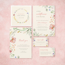 A Little Wildflower Girl Baby Shower