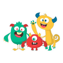 Cute Monsters Birthday Kit