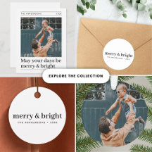 Merry & Bright   Simple White