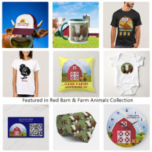 Red Barn & Farm Animals