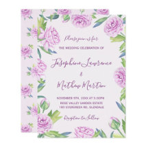 Purple Ranunculus Spring Wedding Collection