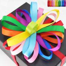 Satin Ribbon for Crafts, Gifts & Special Occasions