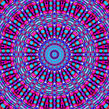 Kaleidoscope Throw Blankets