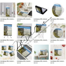 Gifts with Latrabjarg cliffs, Iceland design