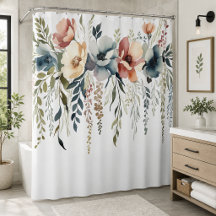 Aesthetic Bathroom Shower Curtains 