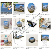 Gifts with Himeji castle #5, Japan design