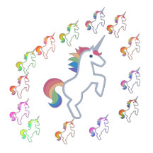 Unicorns Unicorns And More Multicolor Unicorns