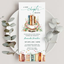 A New Chapter Rustic Bridal Shower Collection