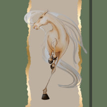 Elegantes Pappgeschirr mit edlem Pferdemotiv