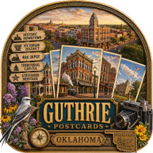 Guthrie Oklahoma Postcards/Gifts