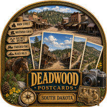 Deadwood South Dakota Postcards/Gifts