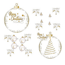 Elegant Gold Christmas Collection Luxury-inspired
