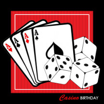 Casino Poker Birthday