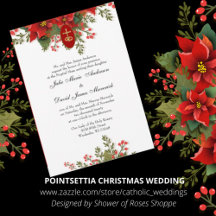 POINTSETTIA CHRISTMAS WEDDING