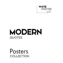 MODERN Quotes - Posters