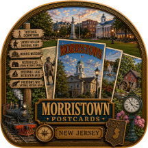 Morristown New Jersey Postcards/Gifts