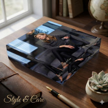 Elegant Personalized Paperweight for Desk