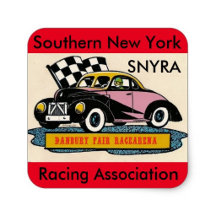Danbury Fair Racearena S.N.Y.R.A.  Retro Logo