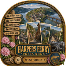Harpers Ferry West Virginia Postcards/Gifts
