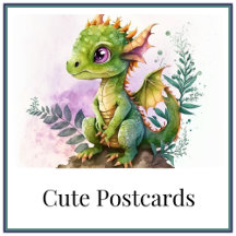 Whimsical Cute Postcards