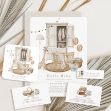 Boho Hello Baby Nursery Wardrobe Crib Baby Shower