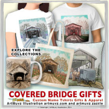 Covered Bridge gifts, apparel