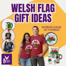 WELSH FLAG Gift Ideas