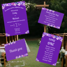 Purple Petunias Wedding Suite
