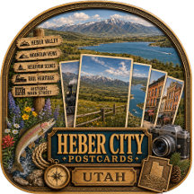 Heber City Utah Postcards/Gifts