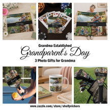 Grandma Established - 3 Photo Gifts for Grandma